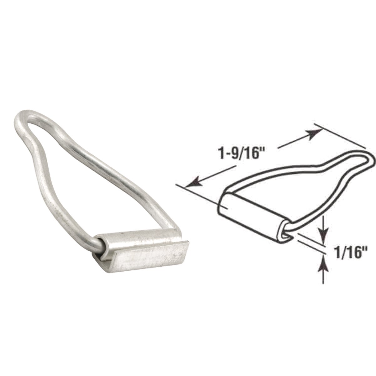 Angeles Millwork And Hartnagel Prime Line Spline Channel Bail Latch