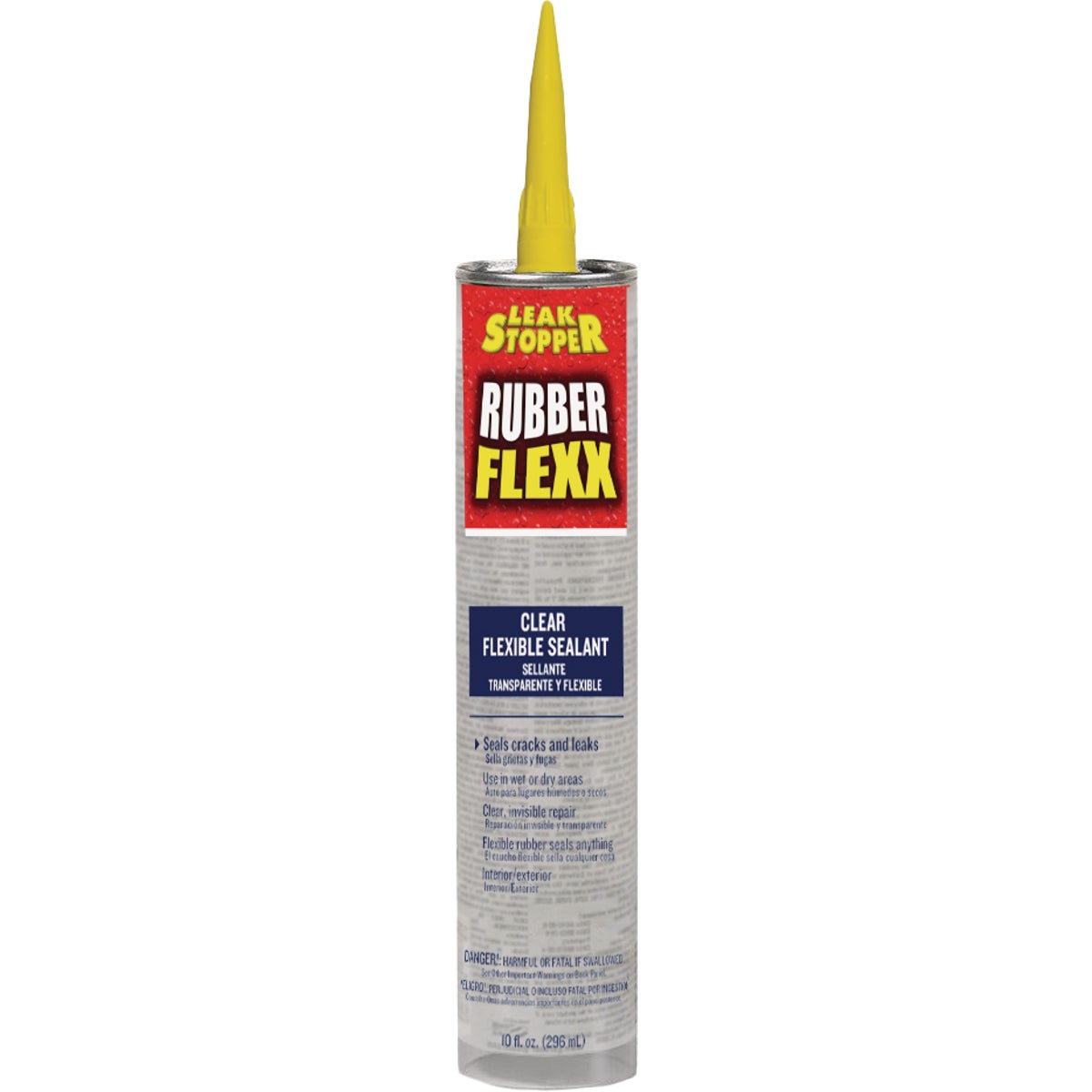 Leak Stopper 10 Oz. Clear Rubber Flexx Flexible Sealant - Lumber ...