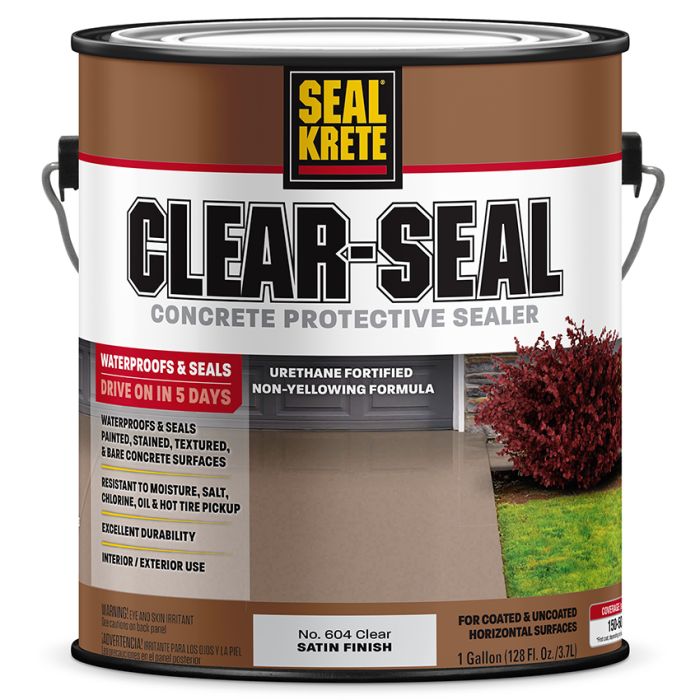 1 Gal Rust-Oleum 604001 Seal-Krete Clear-Seal Concrete Protective Sealer