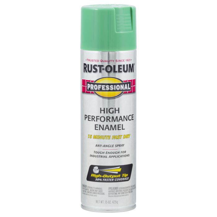 15 Oz Rust-Oleum 7533838 Safety Green Professional High Performance Enamel Spray Paint