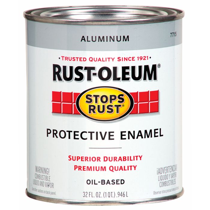 Qt Stops Rust Metallic Aluminum