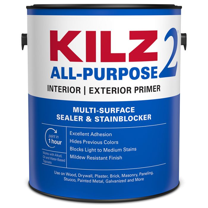 1 Gal Masterchem 20041 White Kilz 2 Multi-Surface Stain Blocker Interior/Exterior Primer