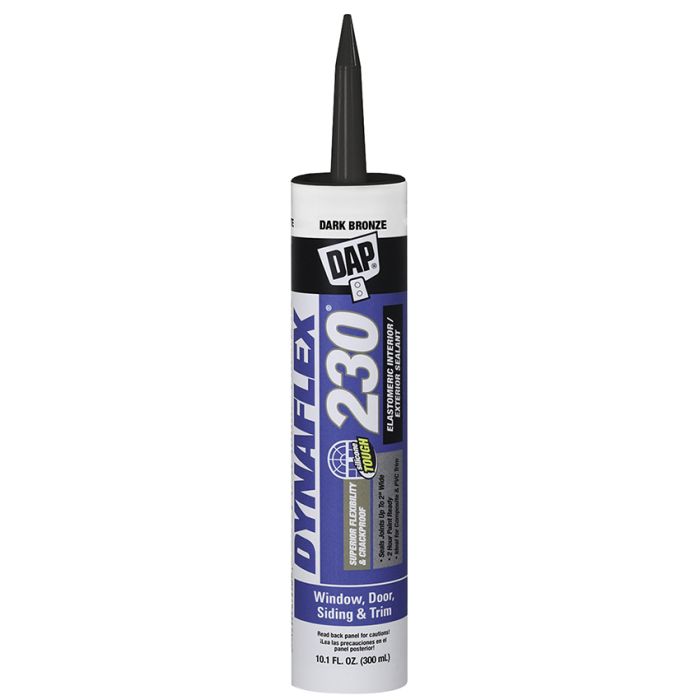 10.1 Oz Dap 18303 Dark Bronze Dynaflex 230 Premium Window, Door, and Trim Sealant