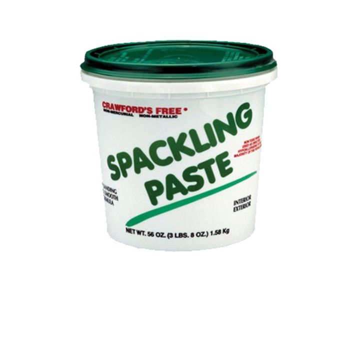 14 Oz Crawford 31916 Crawford's Interior/Exterior Vinyl Spackling Paste