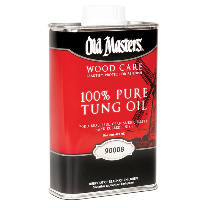 1 Pt Old Masters 90008 Old Masters 100% Pure Tung Oil