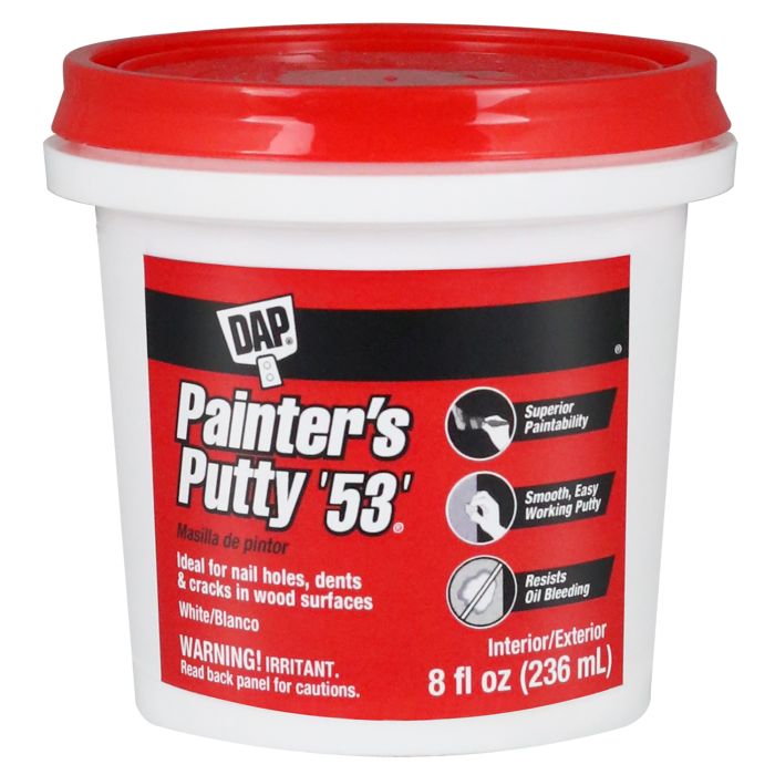 1/2 Pt Dap 12240 White #53 Painter's Putty Professional Painter’s Putty