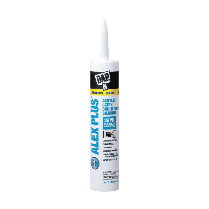 10.1oz Alex Plus White Caulk