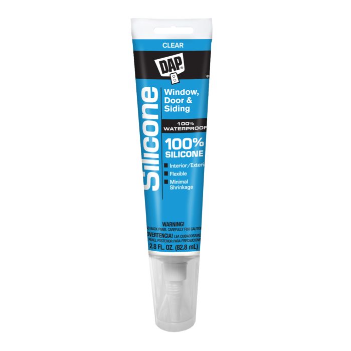 2.8 Oz Silicone/Rub Sealant Clr