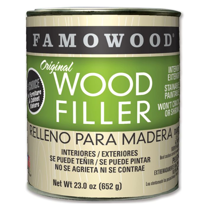 23 Oz Eclectic 36021128 Oak Famowood Solvent Based Original Wood Filler