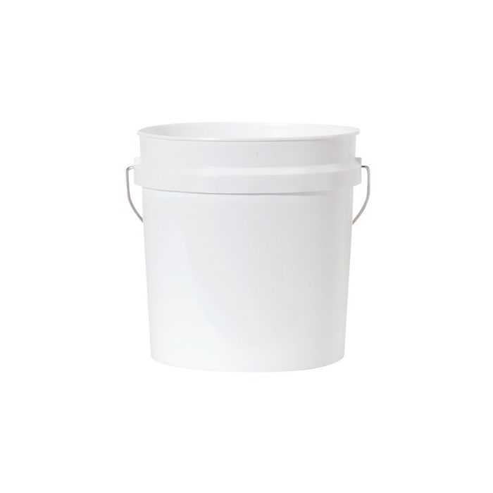 2 Gal Encore 1123008 White Encore Plastics Industrial Plastic Pail