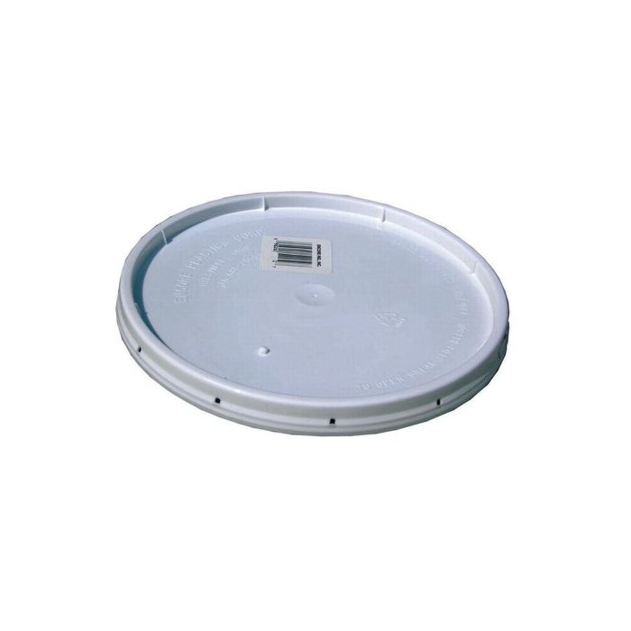 2 Gal Encore 1044796 Encore Plastics White Tear-Strip Gasketed Lid