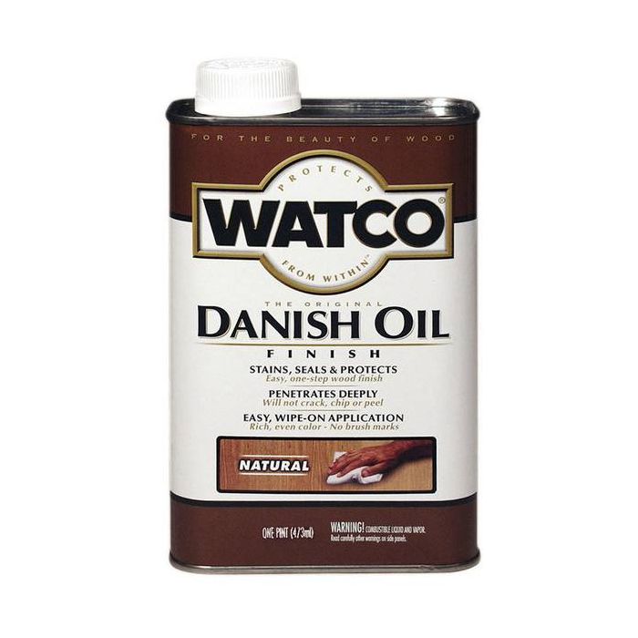 1 Pt Rust-Oleum 65751 Natural Watco Danish Oil Finish