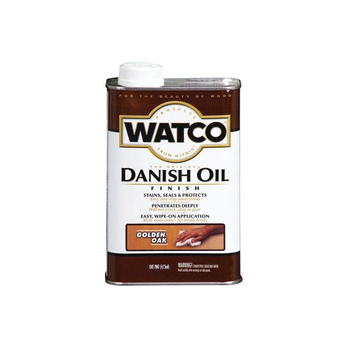 1 Pt Rust-Oleum 65151H Golden Oak Watco Danish Oil Finish