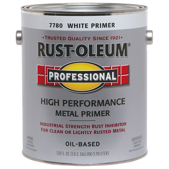 1 Gallon Rust-Oleum 7780402 White Clean Metal Professional High Performance Protective Enamel