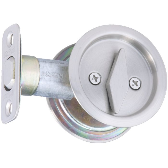 Round Pocket Dr Pull Lock Sn