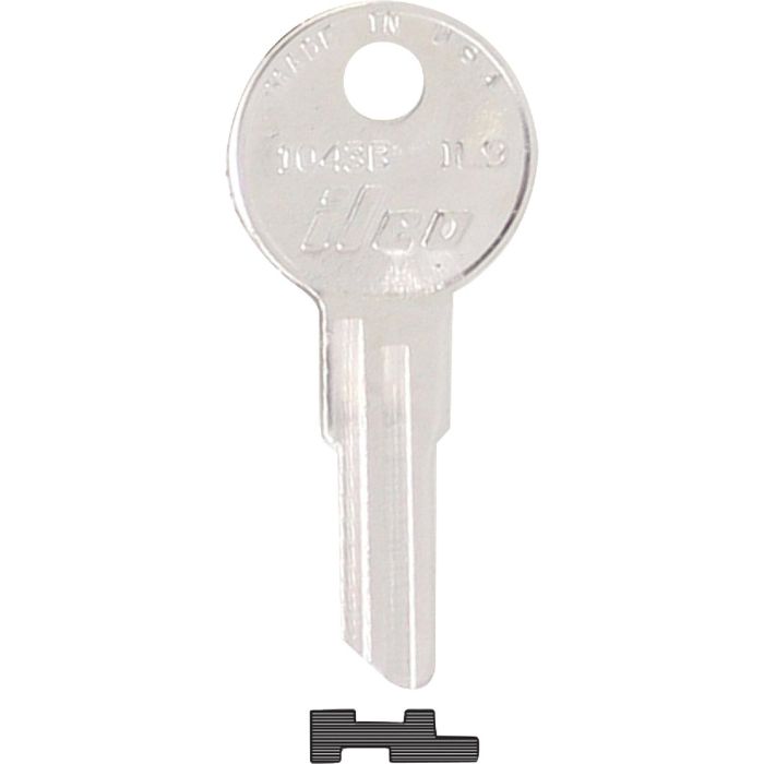 Il9 Illinois Cabinet Key