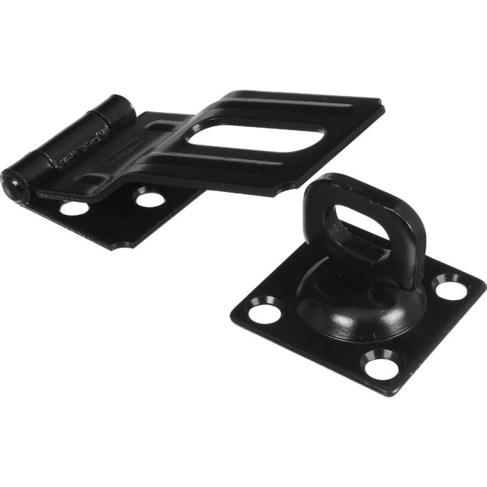 3-1/4" Swivel Safety Hasp Blk