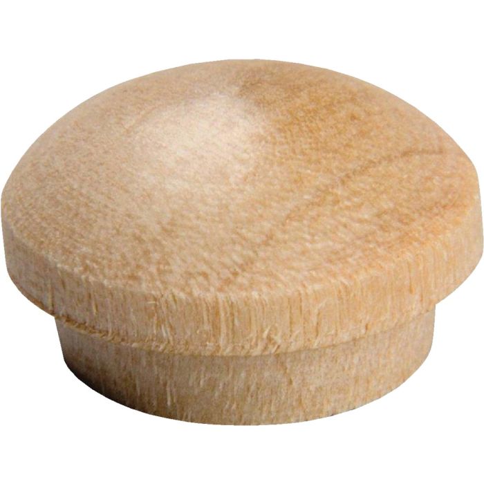 3/8" Screw Hole Button, Birch