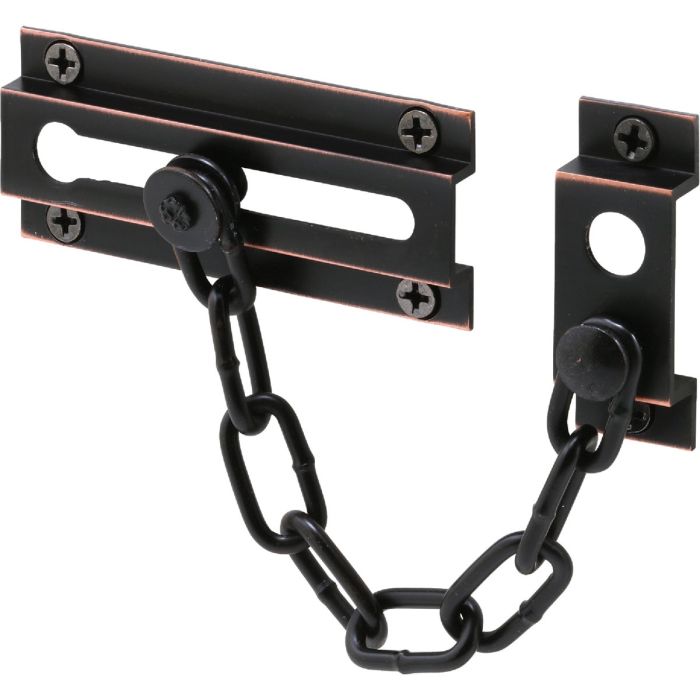 Defender Security Oil Rubbed Bronze Chain Door Guard