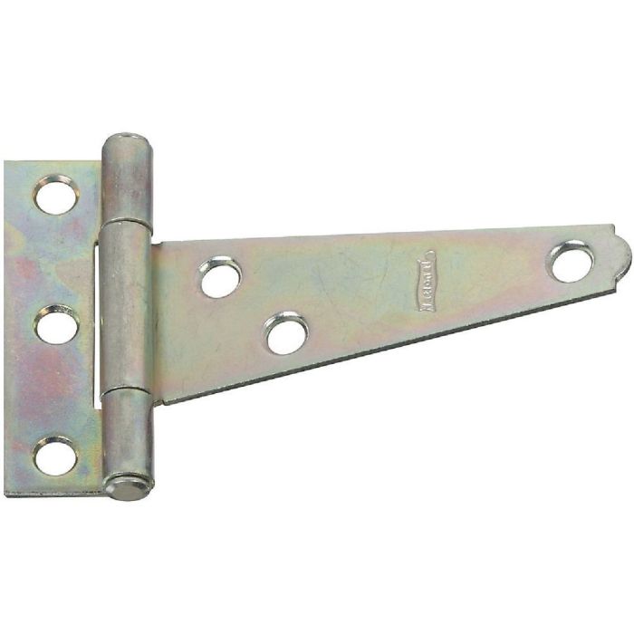 3" Full Inset Light T Hinge Zn