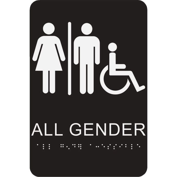 Hy-Ko Braille All Gender Sign