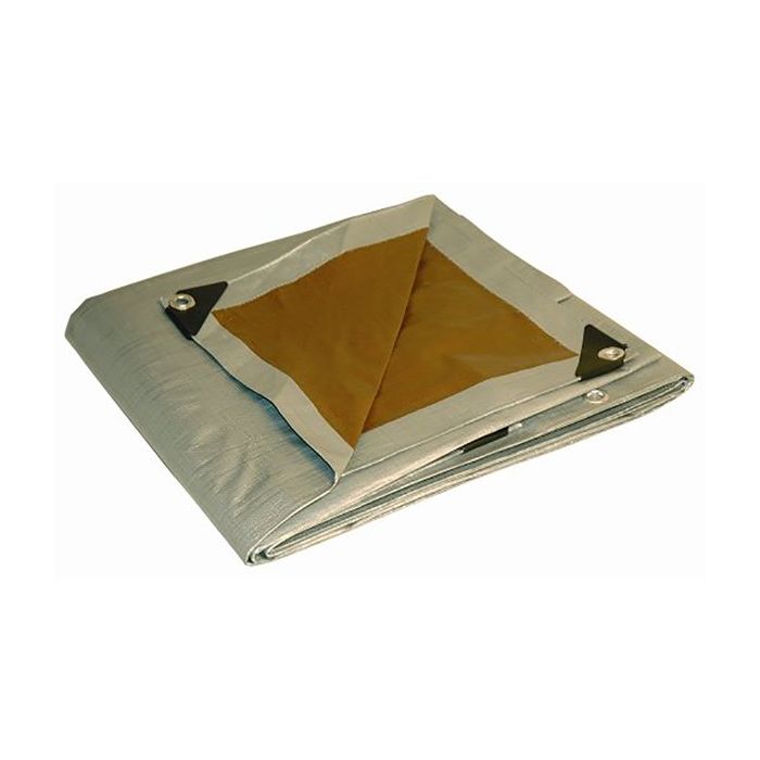 Foremost Tarp 16x20 Silver/Brn