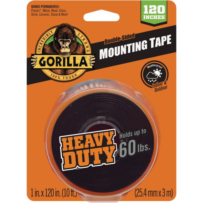 60lb Blk Mounting Tape