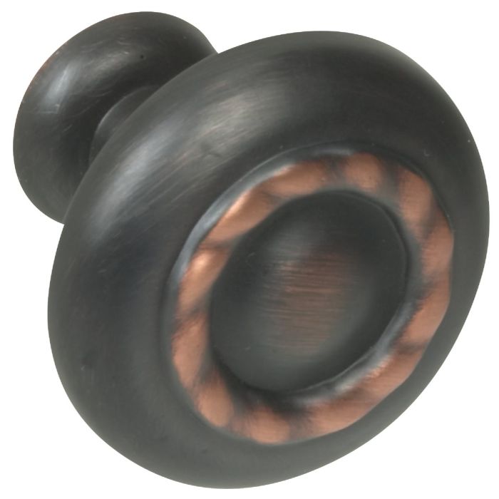 Amerock Inspirations Oil Rubbed Bronze 1-1/4 In. Cabinet Knob