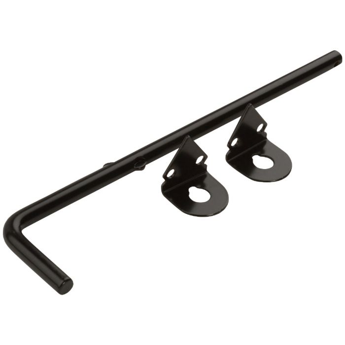 1/2" X 12" Cane Bolt Black