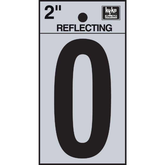 2" Reflect Number 0