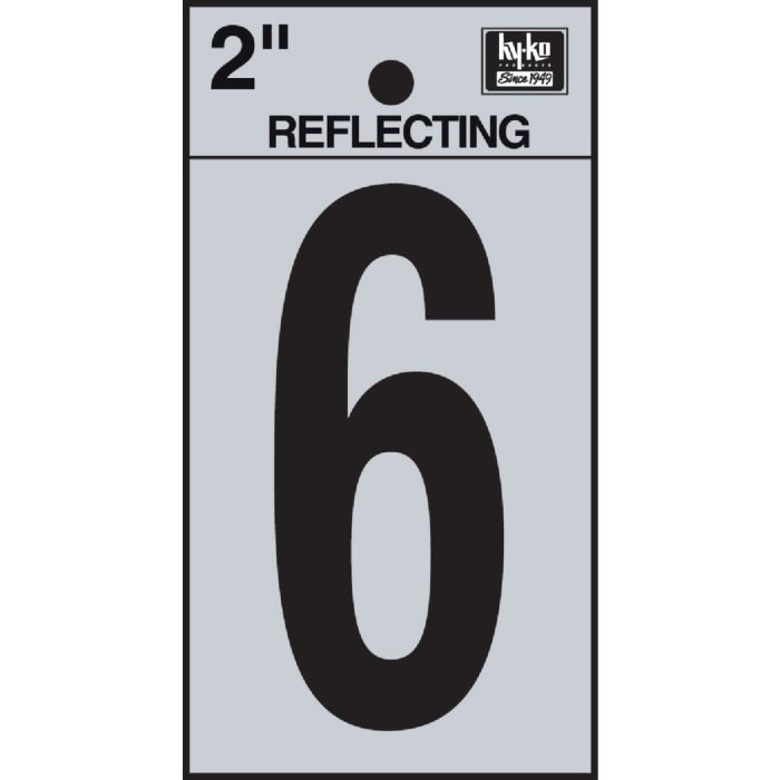 2" Reflect Number 6