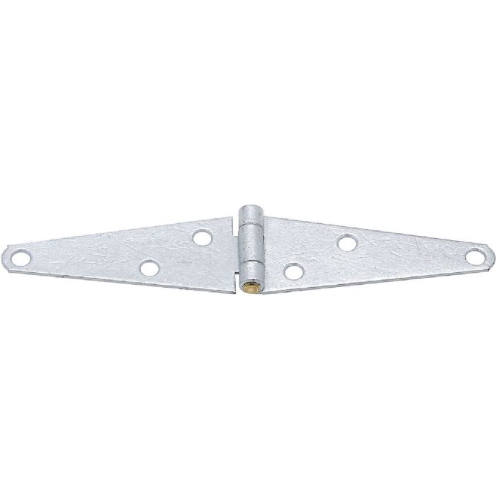 National 1.61 In. x 4 In. Galvanized Heavy-Duty Strap Hinge