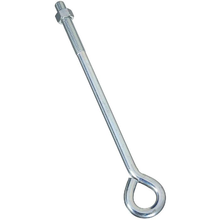 National 5/8 In. x 14 In. Zinc Eye Bolt with Hex Nut