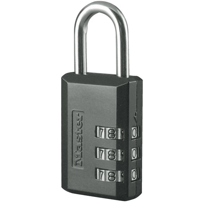 Master Lock 1-3/16 In. W. Resettable Numeric Combination Lock