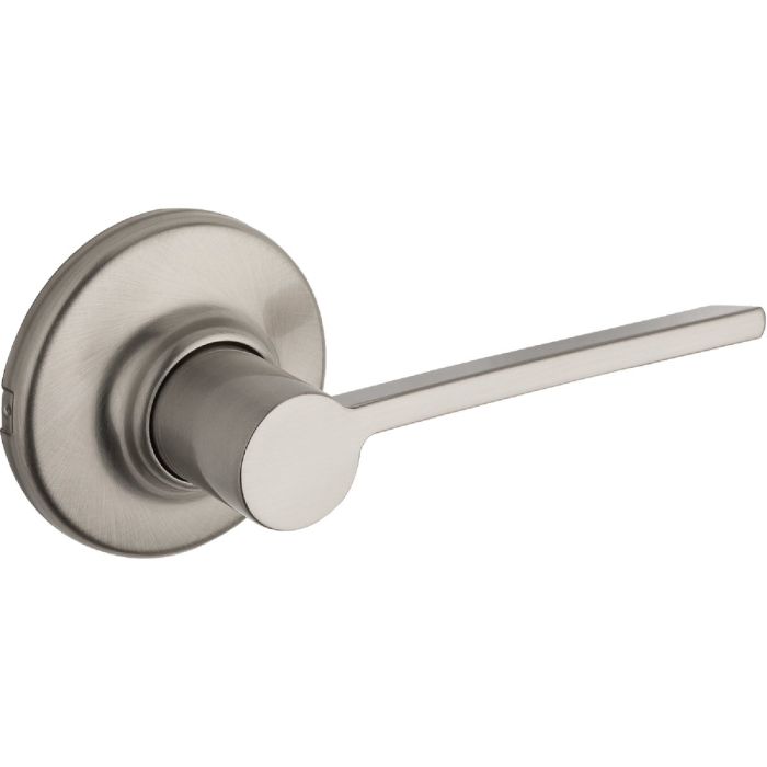 Kwikset Ladera Hall/Closet Lever, Satin Nickel