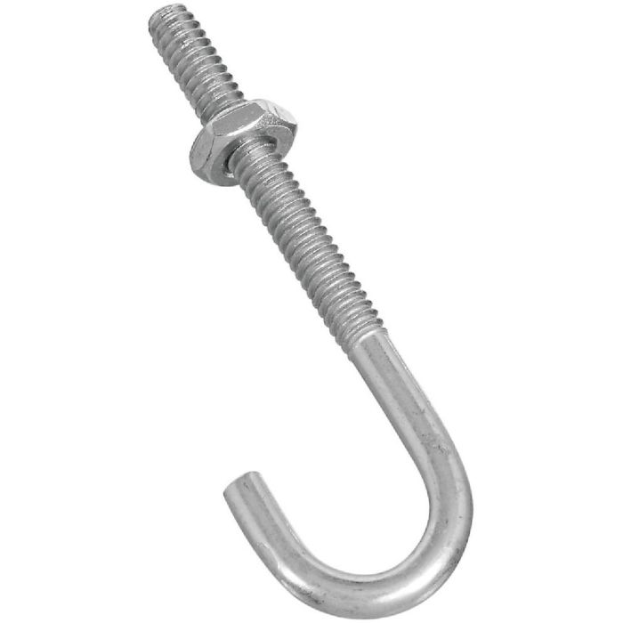 J Bolts Zinc 3/16" X 2-1/2"