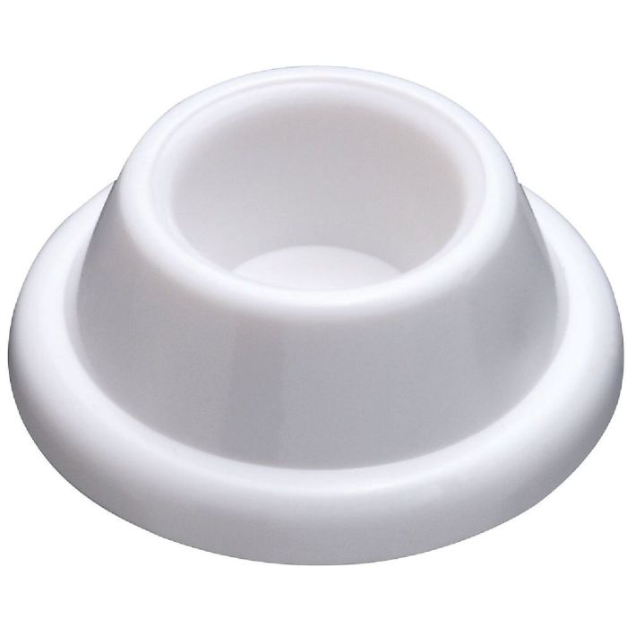 National 237 White Self-Adhesive Wall Door Stop