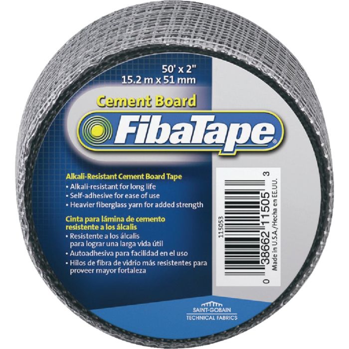 FibaTape 2 In. W. x 50 Ft. L. Cement Board Seaming Tape