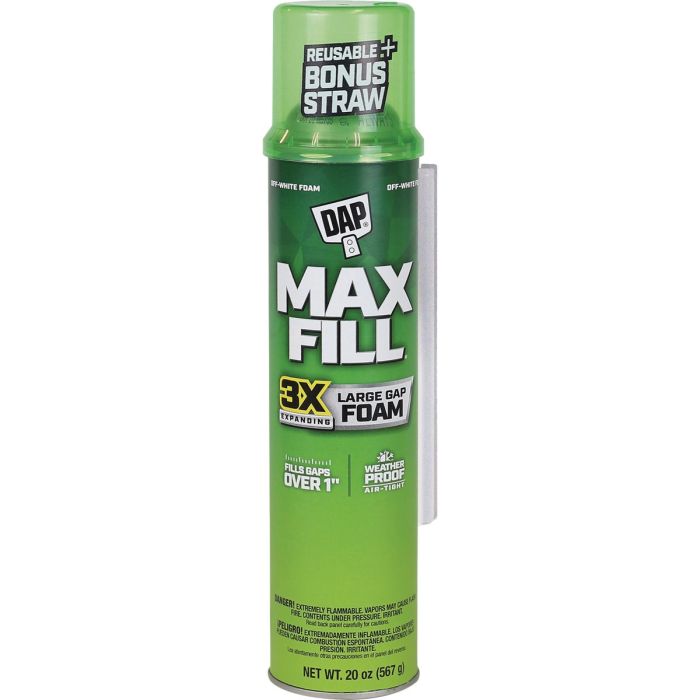 DAP Max Fill 20 Oz. Triple Expanding Foam Sealant