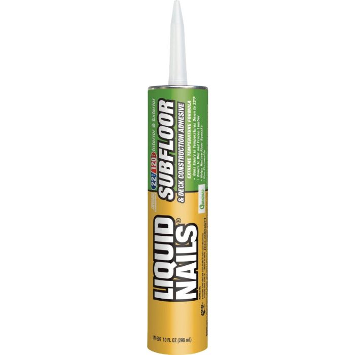 10 Oz Voc Subfloor Adhesive