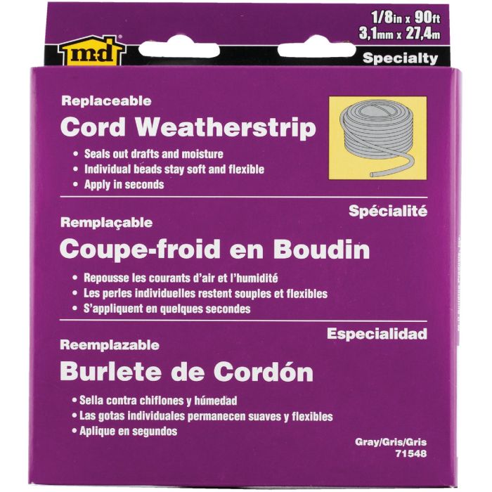 90' Cord Weatherstrip