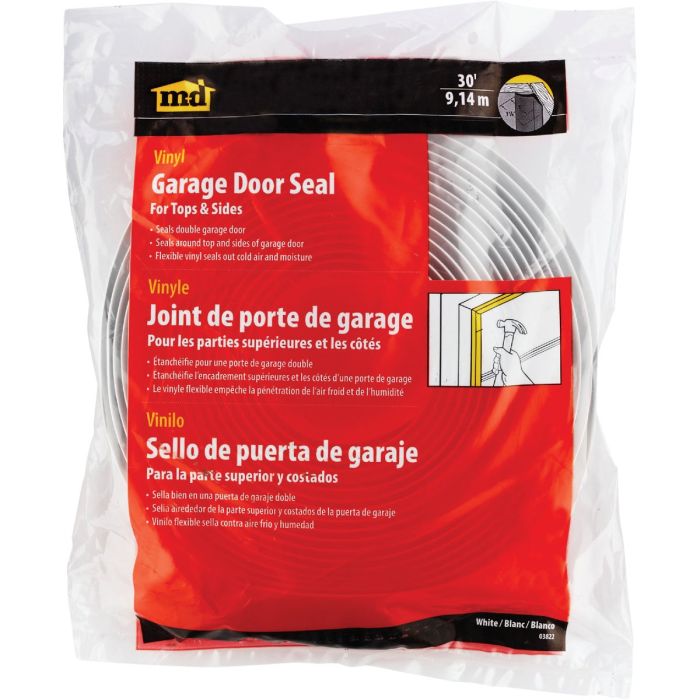 30' Wht Garage Door Seal