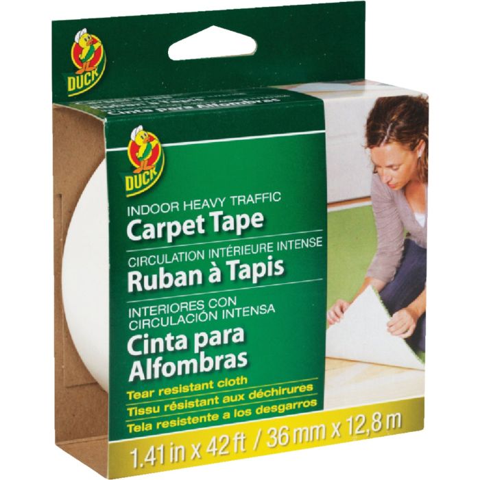 Duck Heavy Traffic 1.5 In. x 42 Ft. Indoor Carpet Tape