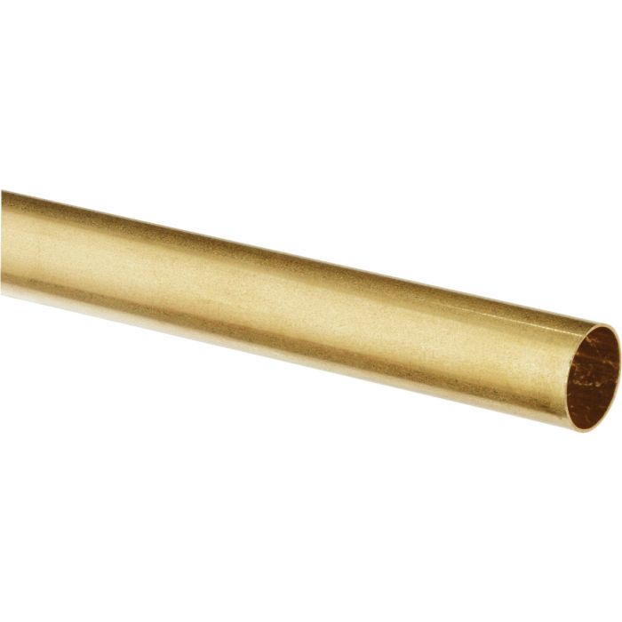 K&S Brass 9/32 In. O.D. x 1 Ft. Round Tube Stock