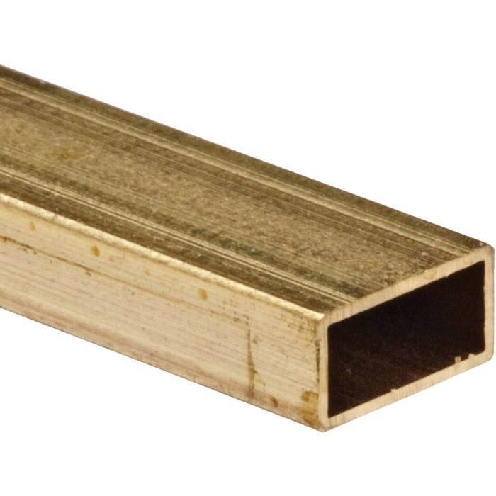 K&S 3/16 In. x 3/8 In. x 12 In. Rectangular Brass Square Tube