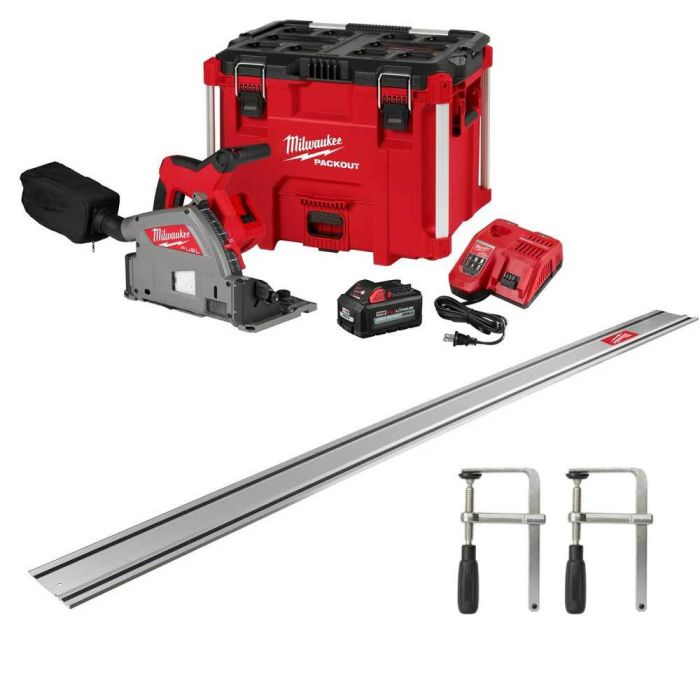 Image of Milwaukee M18 FUEL™ 6-1/2" Plunge Track Saw Kit