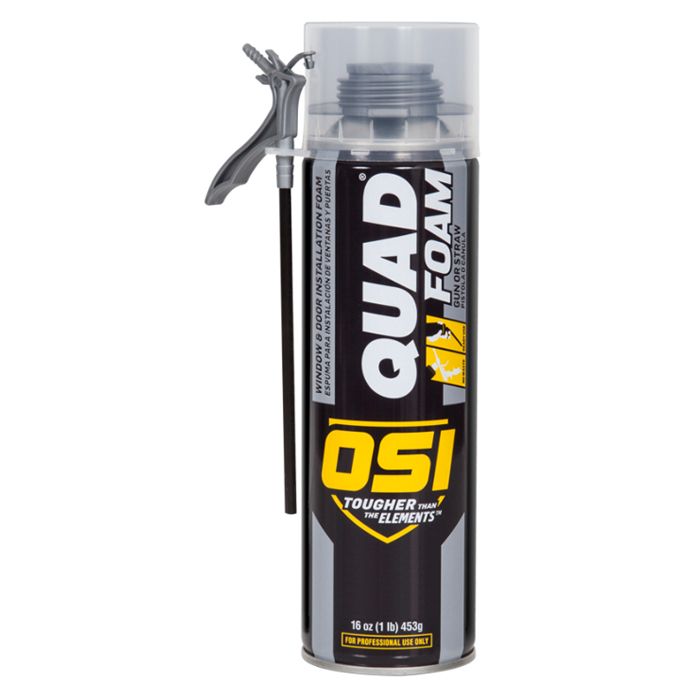 16 Oz OSI 2629456 Quad Foam Window & Door Installation Foam Sealant