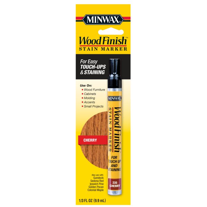 1/3 Oz Minwax 63486 Cherry Wood Finish Stain Marker