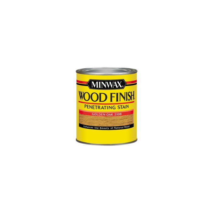 1/2 Pt Minwax 22102 Golden Oak Wood Finish Oil-Based Wood Stain