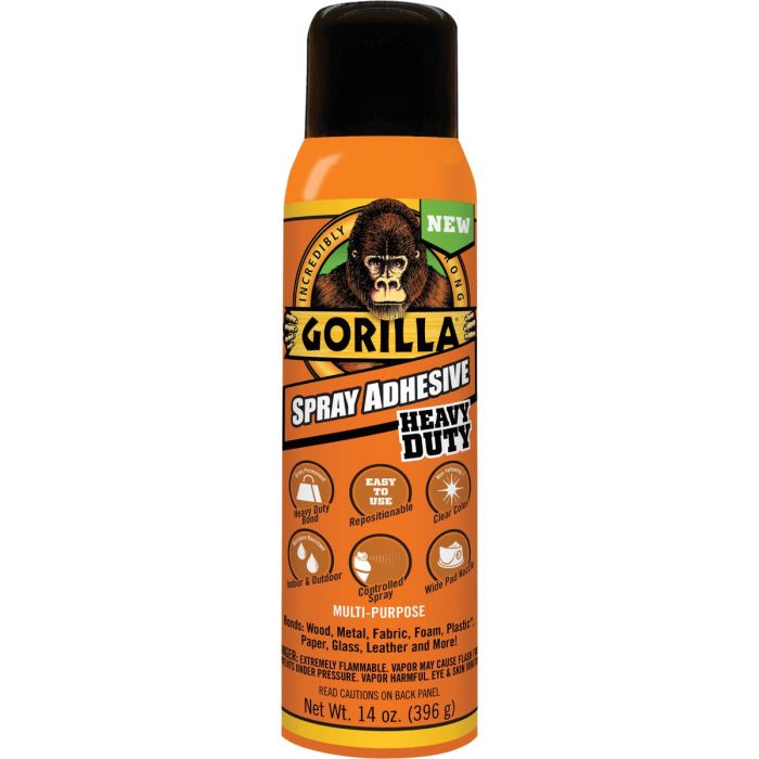 Gorilla 14 Oz Spray Adhesive